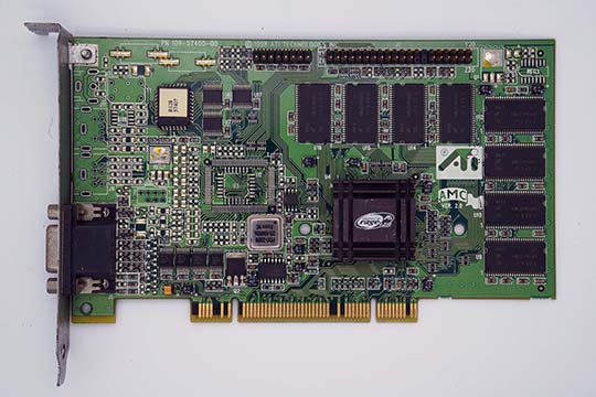 ATI Rage 128 GL 16MB 显示卡（ATI Rage 128 GL芯片）